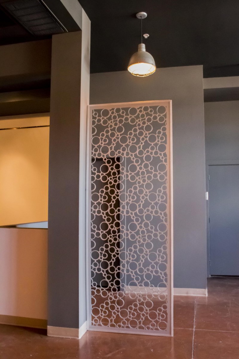 Revamp turbulence decorative metal screen